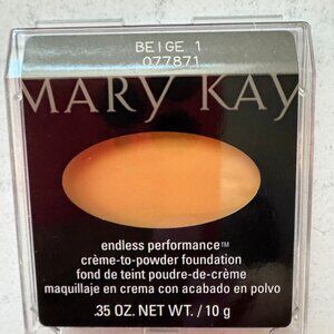 Mary Kay Endless Performance Creme-to-Powder Foundation Beige 1